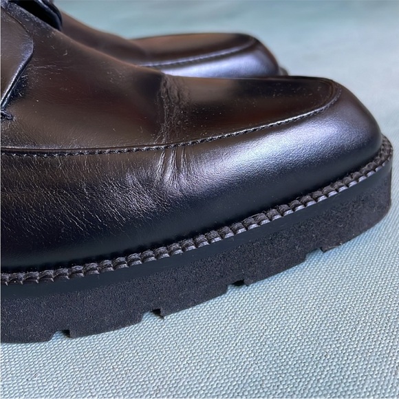 Everlane Leather Lace Up Boots - Picture 10 of 11